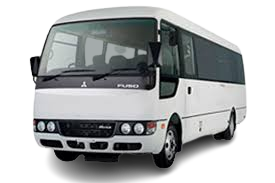 rosa minibus for 26 passengers travelling