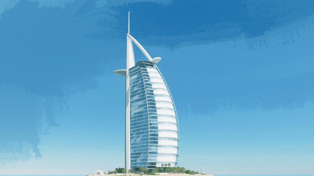 Draw Burj Al Arab Like a Pro: Easy Steps Inside